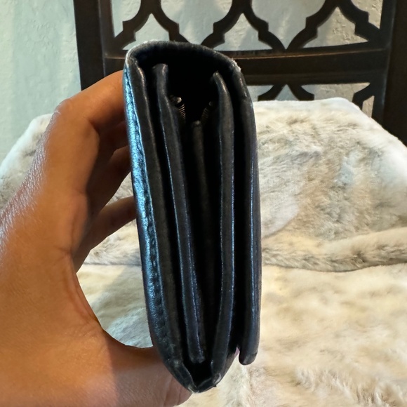 Gucci Signature Black Embossed Leather  Long Wallet  P0075 - Picture 3 of 16